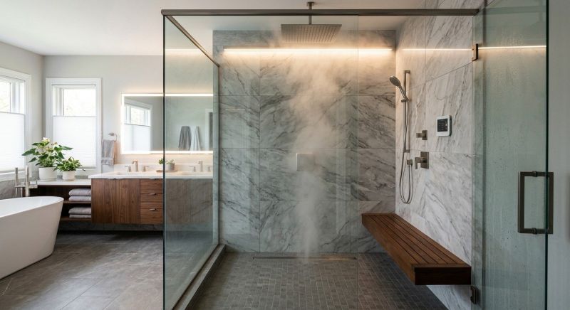 Granite Shower Installation in Brown County, OH