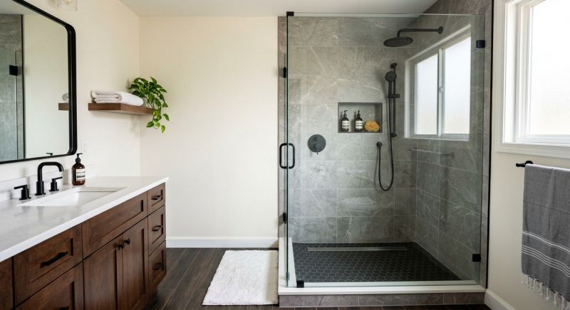 Tub To Shower Conversion in Fayetteville, OH